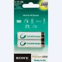 SONY R6 AA 2500mAh Akumulator NH-AA-B2GN blister 2szt.