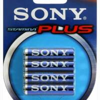 SONY LR03 LR3 STAMINA PLUS AM4-B4A Bateria alkaiczna blister 4szt.