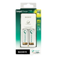 SONY BCG-34HW2KN Ładowarka 2100mAh z 2 akumulatorkami R6