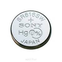 SONY SR-616SW 321 1.55V Bateria srebrowa