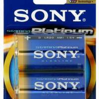 SONY LR20 STAMINA PLATINUM AM1PT-B2A Bateria alkaiczna blister 2szt.