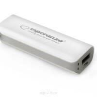 ESPERANZA POWER BANK JOULE 2200mAh biało-szary